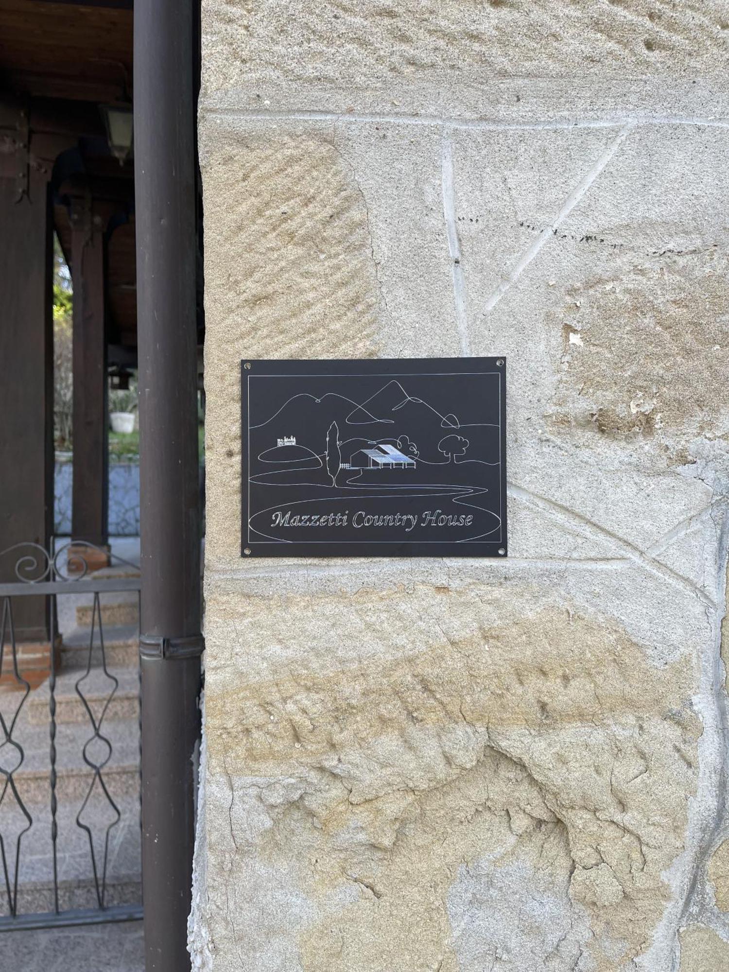 Mazzetti Country House-Vita In Campagna Con Giardino Vimignano-Chiesa Exterior foto
